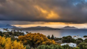 Grecja Kos pogoda listopad