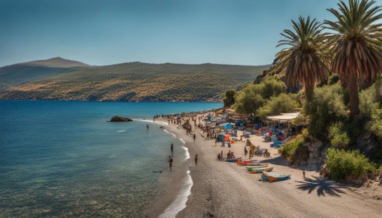 Grecja Lesbos pogoda lipiec