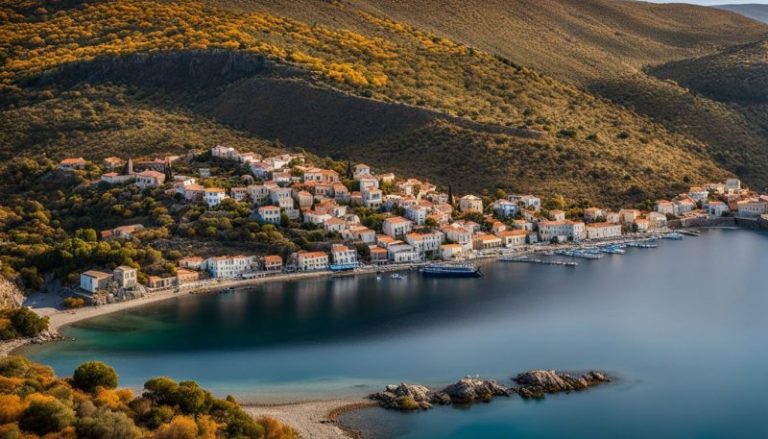 Grecja Lesbos pogoda październik