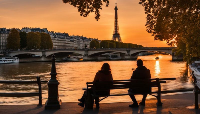 romantyczne miejsca w Paryżu